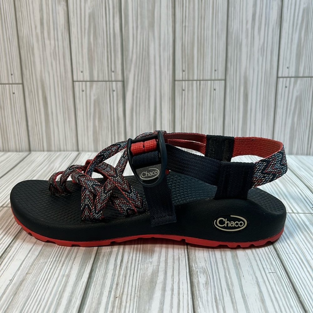 Chaco‎ Women’s Sandals Classic Casual Slingback Outdoor Flat Textile Blue Size 6